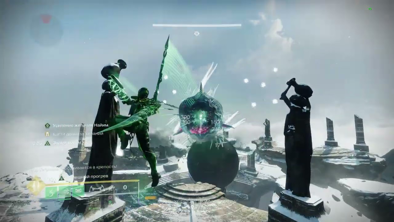 Destiny 2: Финал испытания в подземелье Руины Полководца за Титана с триумфами #darkagehunt
