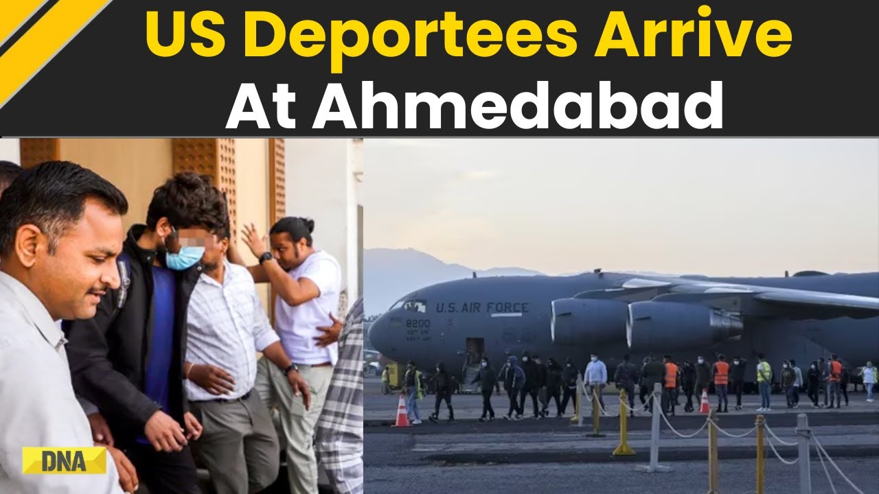 US Deportation: 8 Gujaratis Deported From US Arrive In Ahmedabad, Sent To Hometowns | US India News