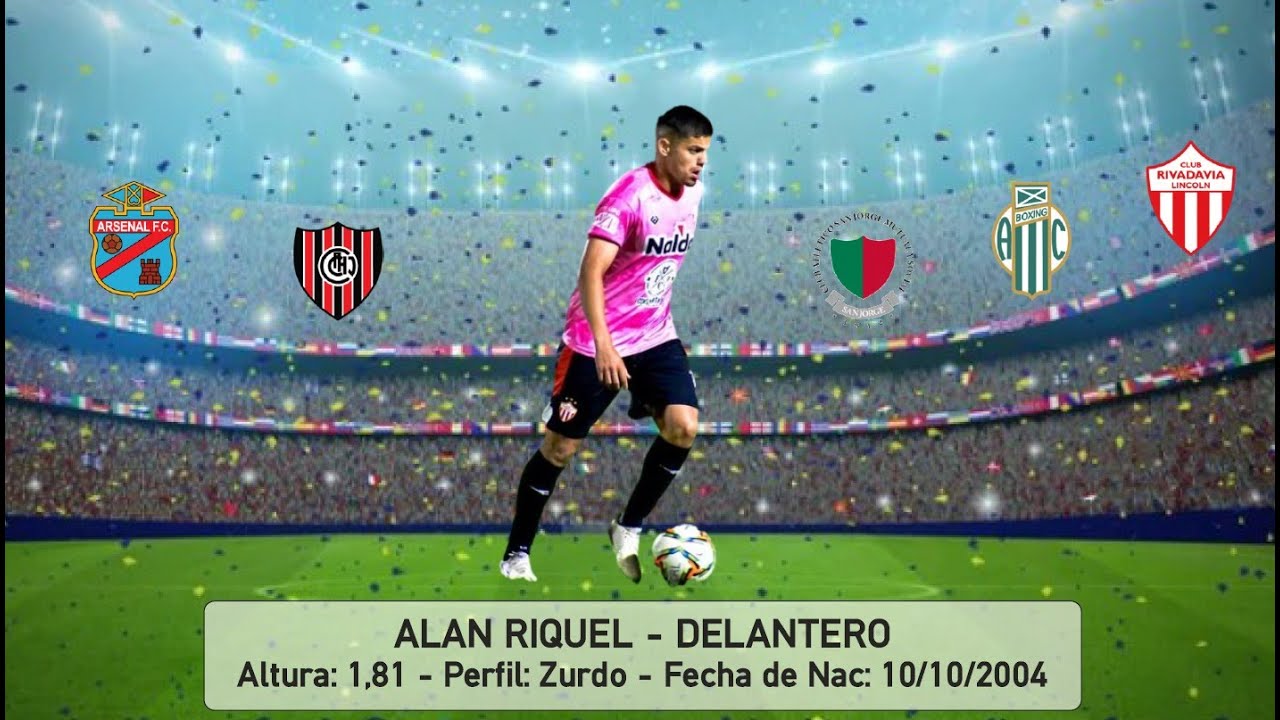Alan Riquel - Delantero - 2025