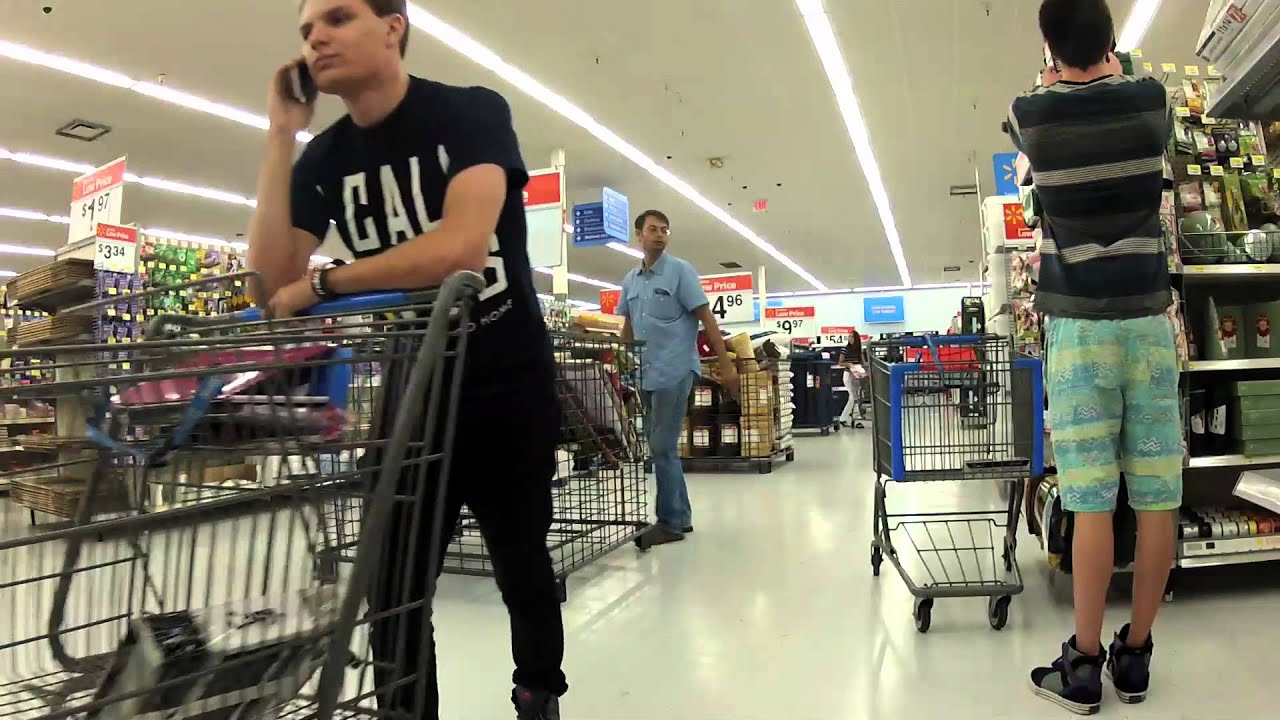 Public Prank - Taking People's Carts/Trolleys (Ft. OverboardHumor)
