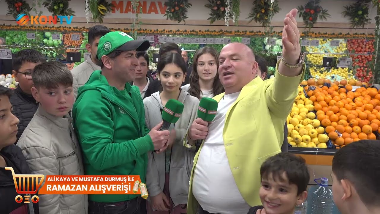 ALİ KAYA ve MUSTAFA DURMUŞ İLE RAMAZAN ALIŞVERİŞİ  24  14 MART 2026