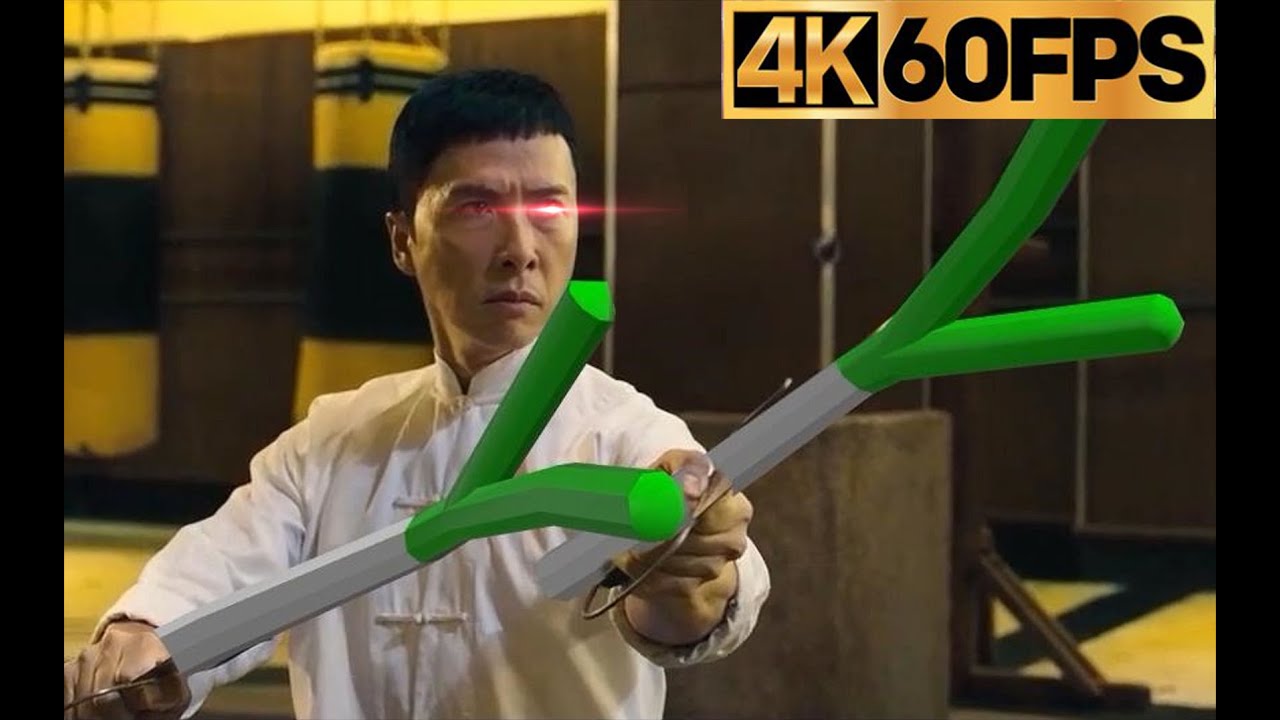 【4k60】叶师傅，攻他中路！！！ 叶问电影系列混剪，新人作品