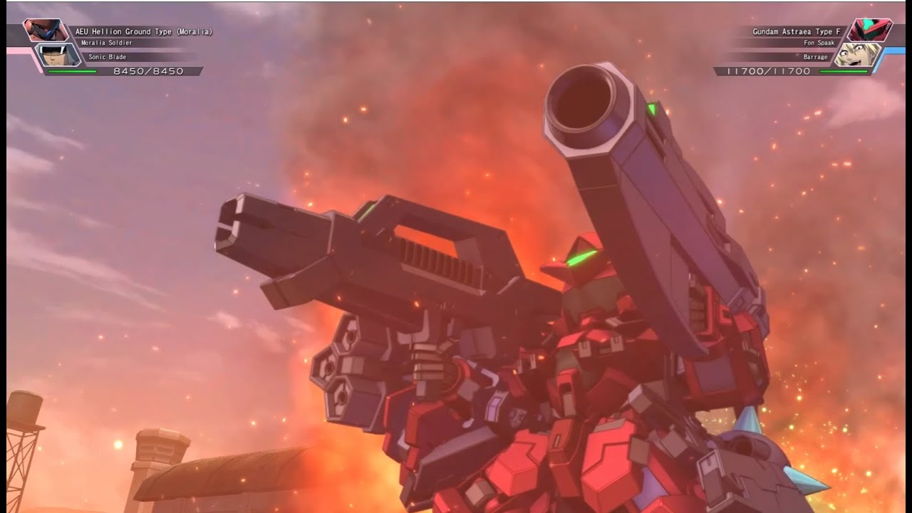 SD Gundam G Generation Cross Rays - Gundam Astraea Type F ~Battle Animations~