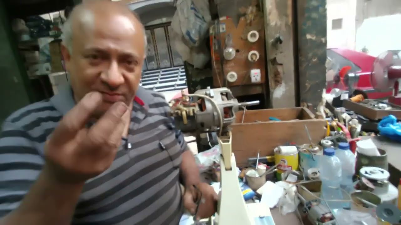 فك جلب مروحه Sanyo سانيو