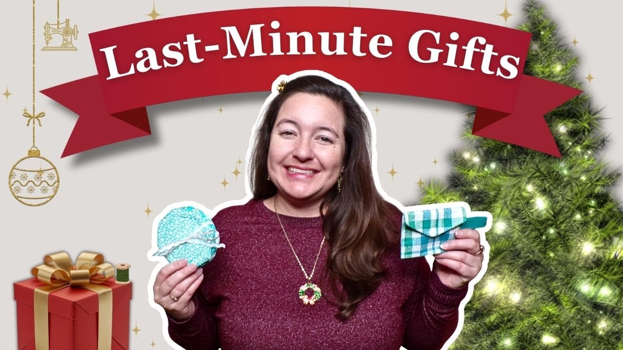 7 Easy Christmas Gifts You Can Sew in Under 1 Hour