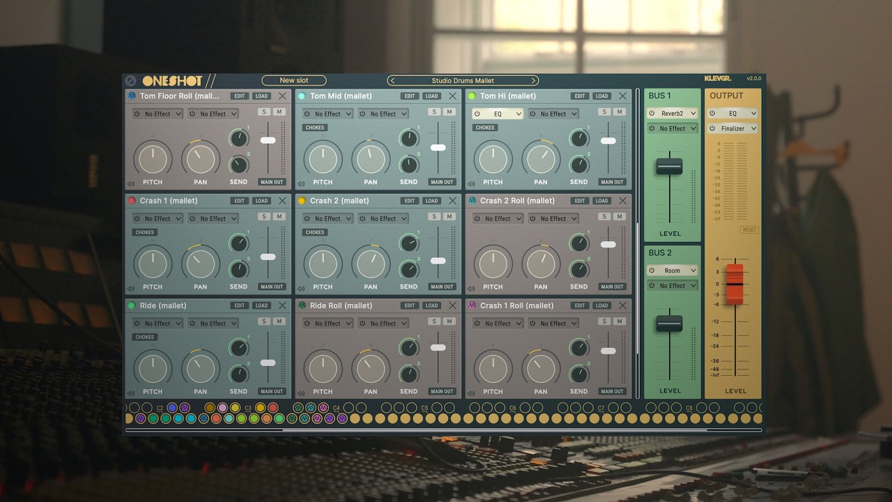 Meet OneShot2 - Pushing drum sampler technology into new territories