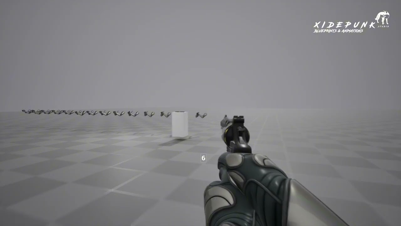 Unreal Engine 5 First Person Revolver Weapon Animations