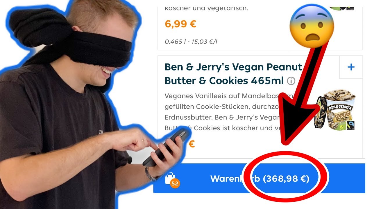 Blind beim Lieferservice bestellen 😳🍧