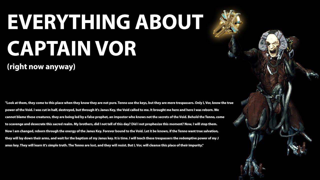 История Warframe: Вор (Всё, что мы знаем)