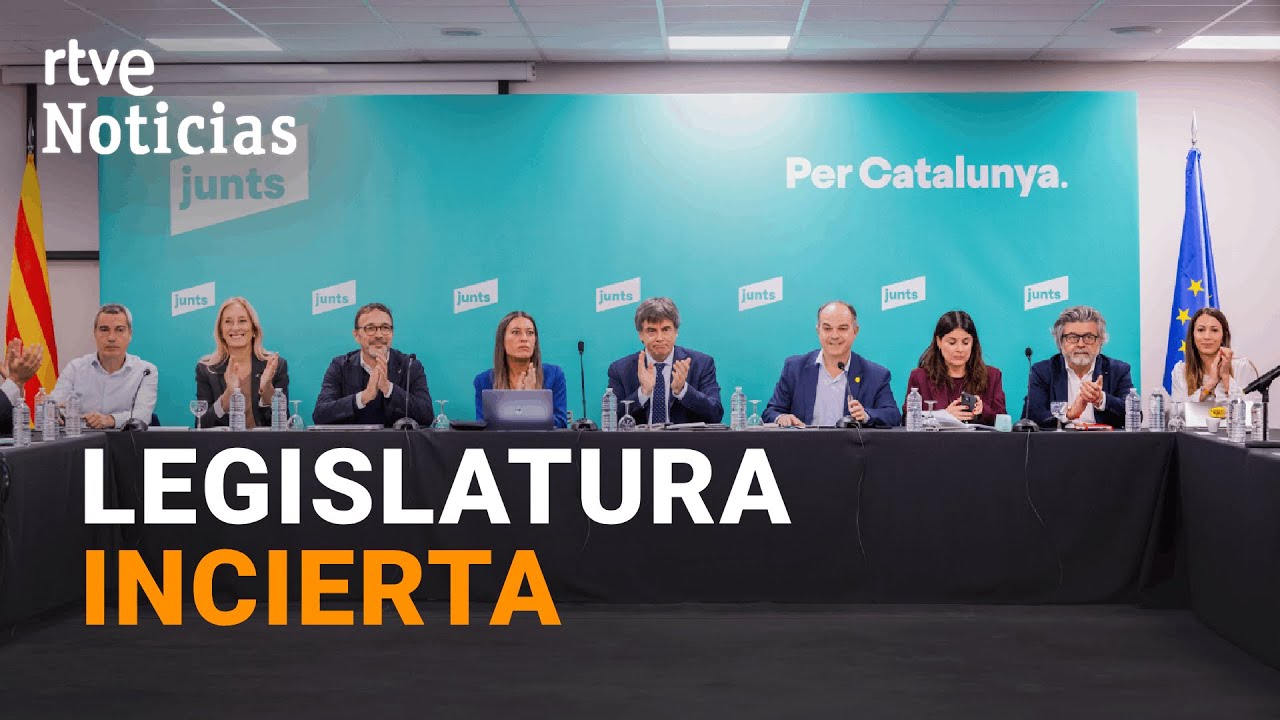 JUNTS avala por UNANIMIDAD romper con el PSOE y MONCLOA reacciona con 