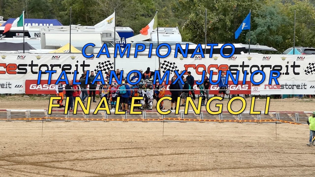 Finale Campionato Italiano MX JUNIOR-CINGOLI-prima parte