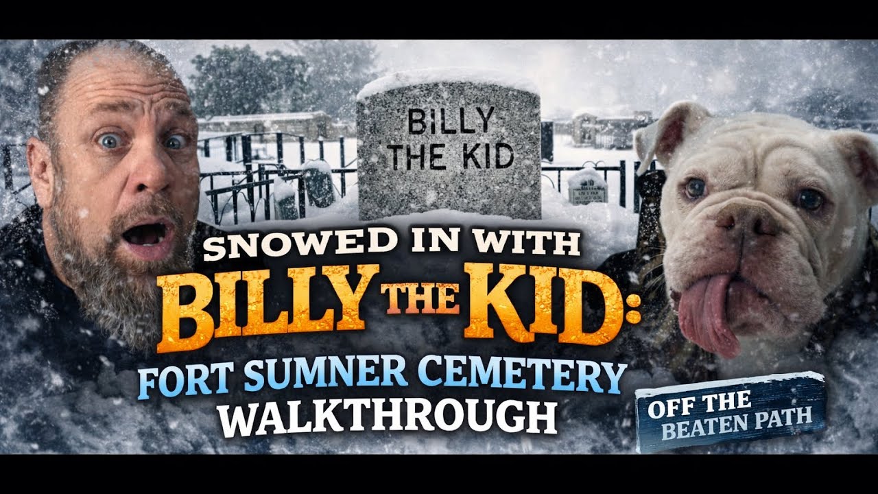 Snowed In with Billy the Kid: Fort Sumner Cemetery Walkthrough | Off the Beaten Path