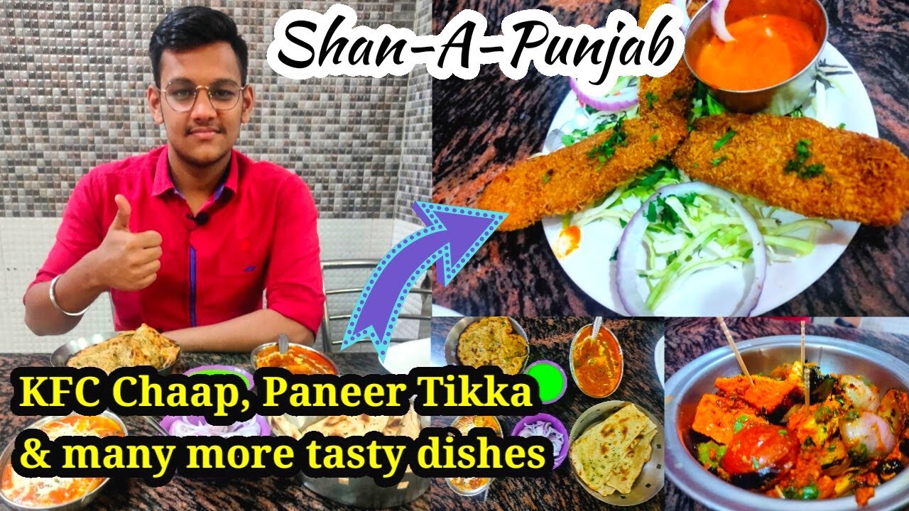 VEG Butter Chicken & KFC Chaap At Shan A Punjab | Best Veg Food At Non Veg Restaurant 😋😋🔥