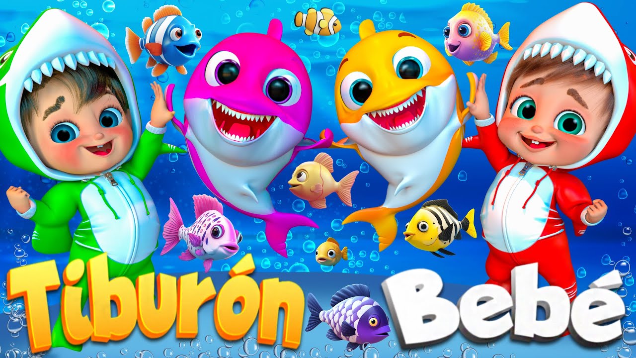 Fiesta en el Océano con Tiburón Bebé | canciones infantiles y rimas infantiles  @SuperLucaEspanol