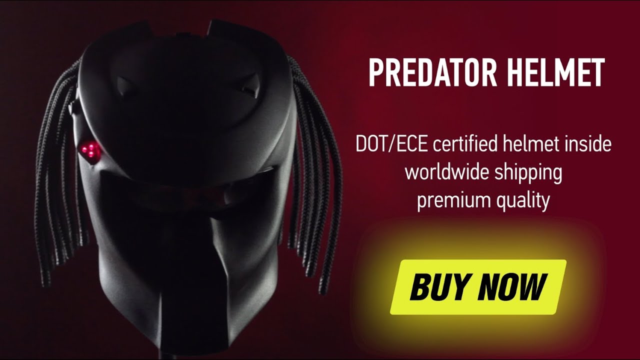 New 2016 Predator Original helmet commercial