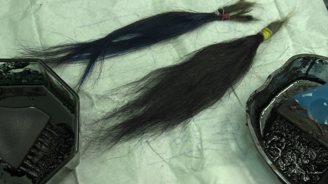 Como Hacer Un Tinte Negro Profundo (Cubre Canas)