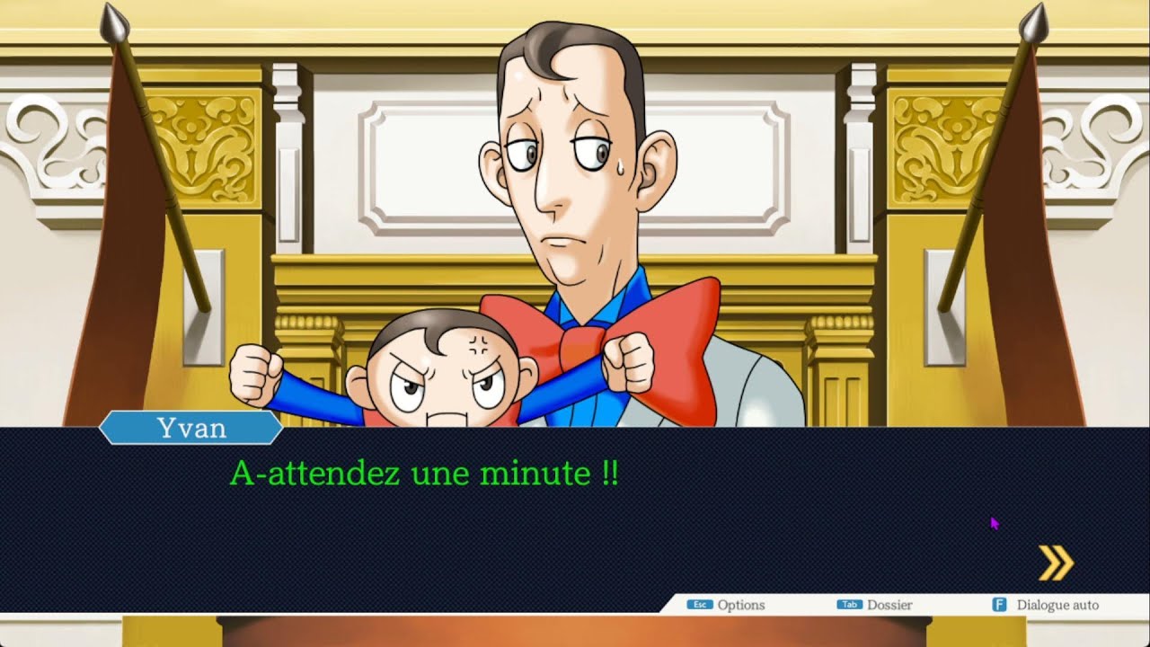 JEFF PANACLOC DU JAPON TEMOIGNE ! Phoenix wright ace attorney ep25