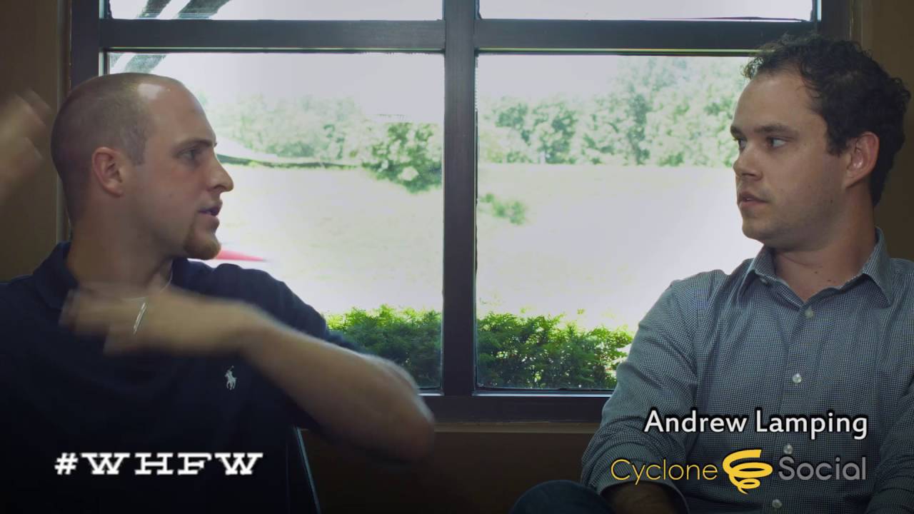 Cyclone Social - Interview with Andrew Lamping - #WHFW