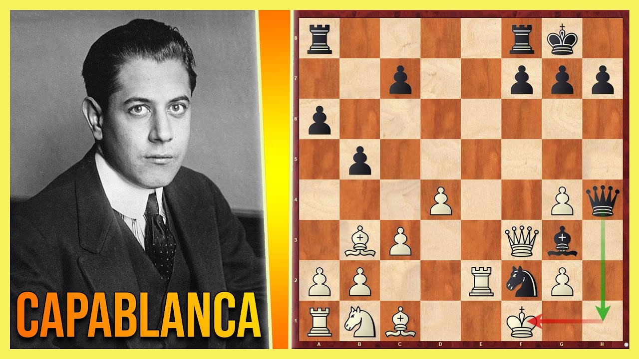 Weltmeister wehrt ANGRIFF knochentrocken ab || Happy Birthday José Raúl Capablanca