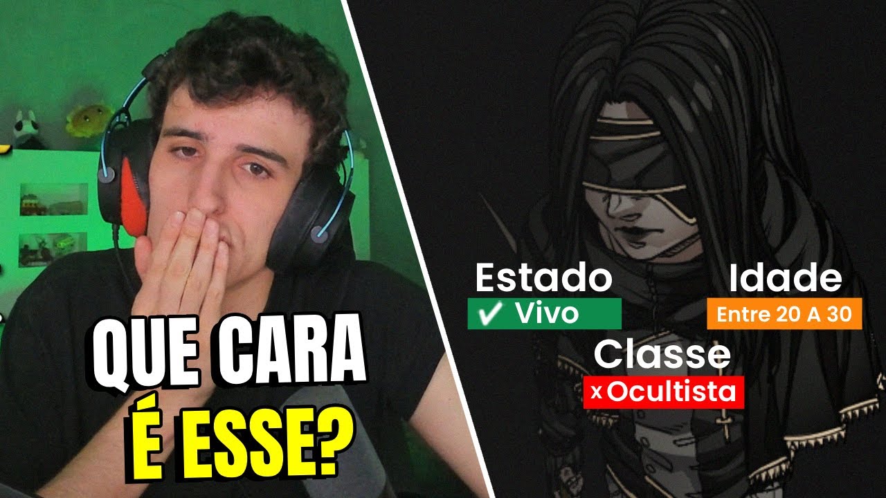 Tentei ADIVINHAR Personagens de ORDEM PARANORMAL - PARANORDLE