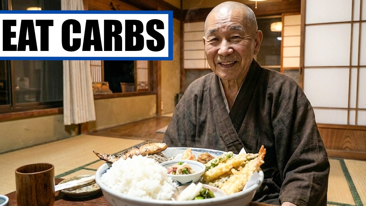 How Japanese Monks Lose Fat After 50 Eating Carbs at Night