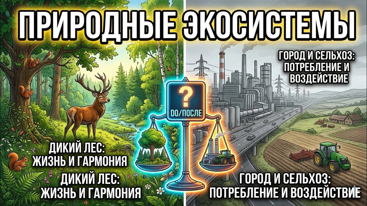 §19  Что такое экосистема? Биомы Земли: от тундры до океана
