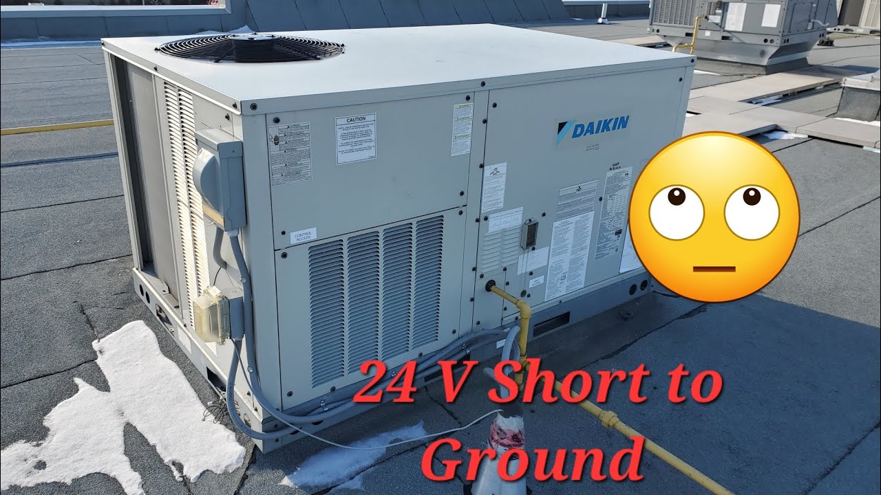Daikin RTU blowing fuses