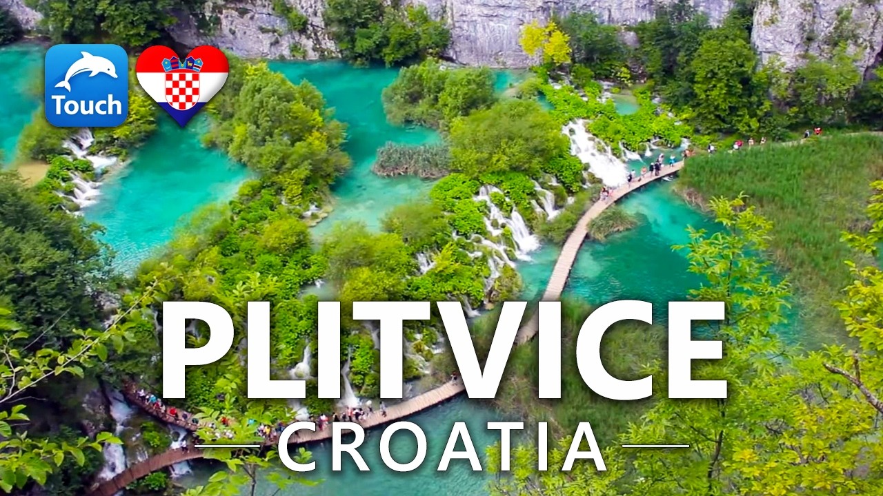 Plitvice Lakes National Park, Croatia - UNESCO ► Travel Video, 4K ► Travel in Croatia #TouchCroatia