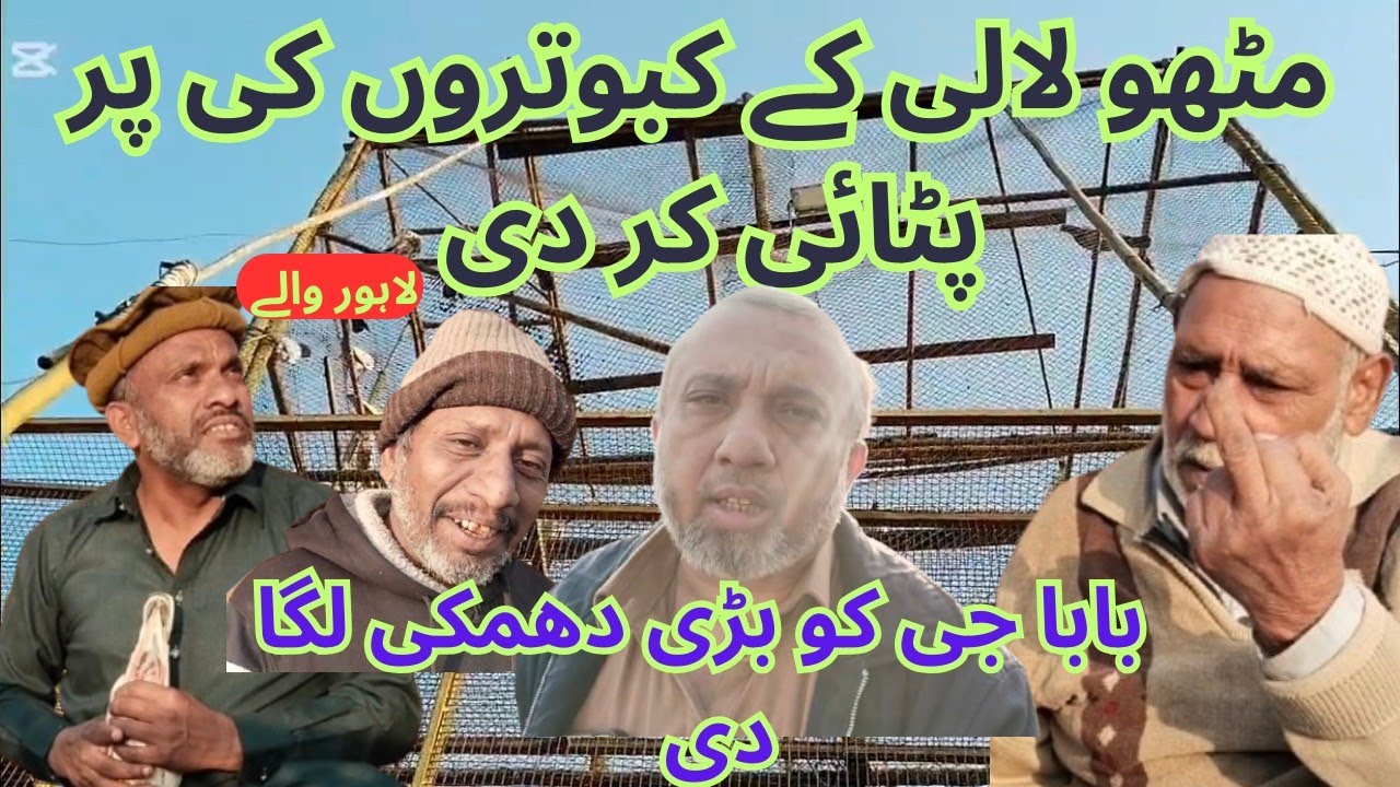 مٹھو لالی کے کبوتروں کی پر پٹائی لاہور والے 