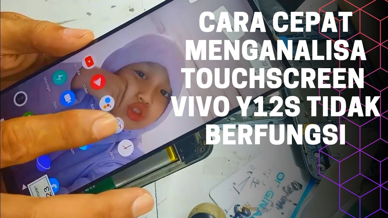 Touchscreen VIVO Y12s tidak berfungsi