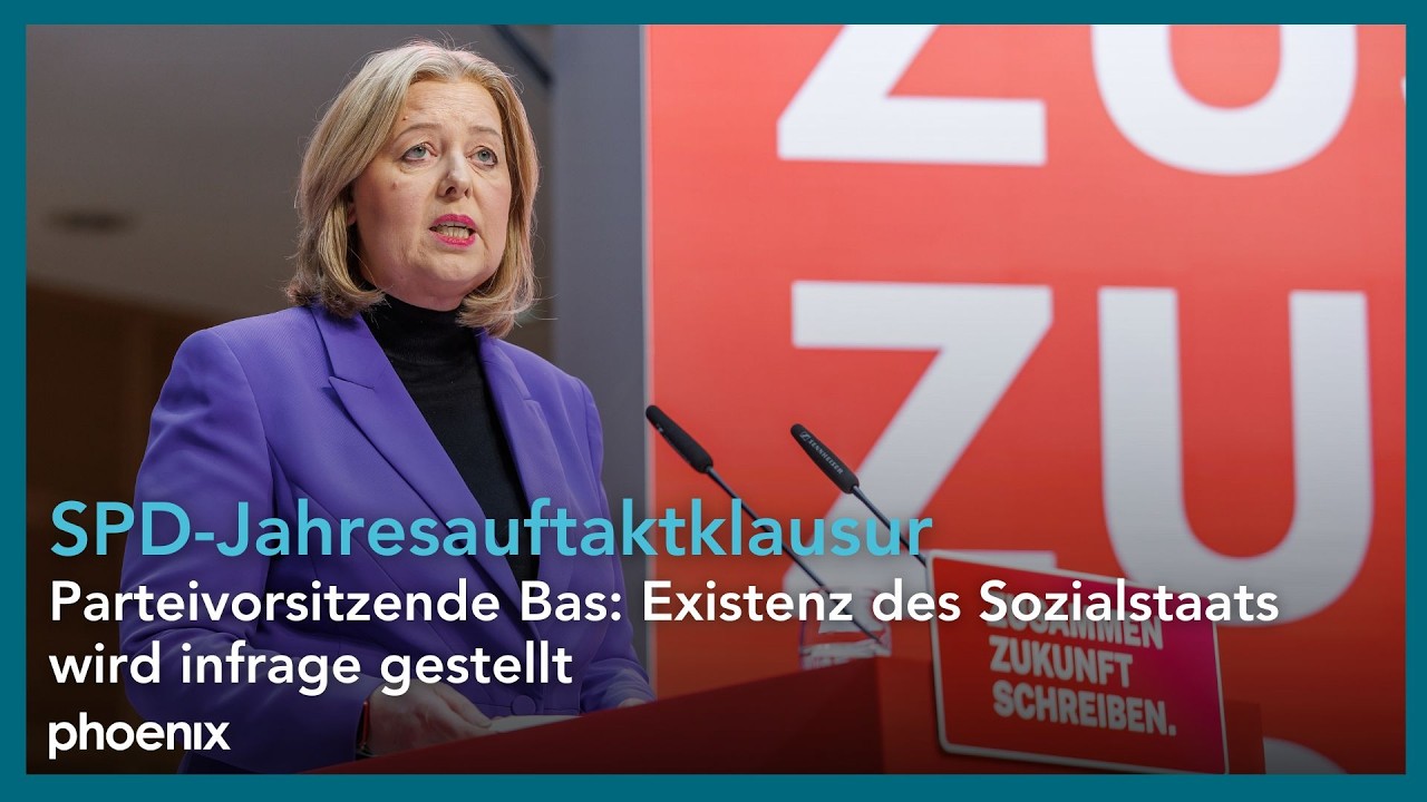 Jahresauftaktklausur des SPD-Parteivorstands: Rede der Parteivorsitzenden Bärbel Bas | 07.02.26