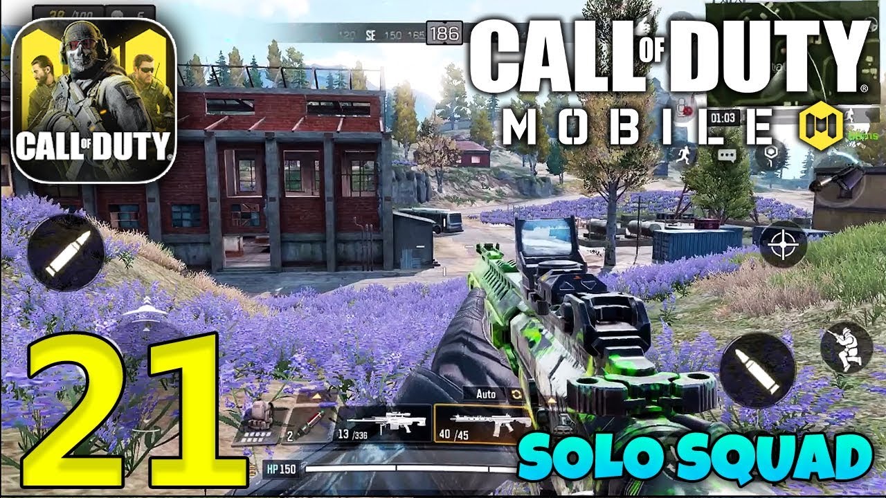 CALL OF DUTY MOBILE BATTLE ROYALE - Solo Squad Gameplay - Part 21 (CODM)