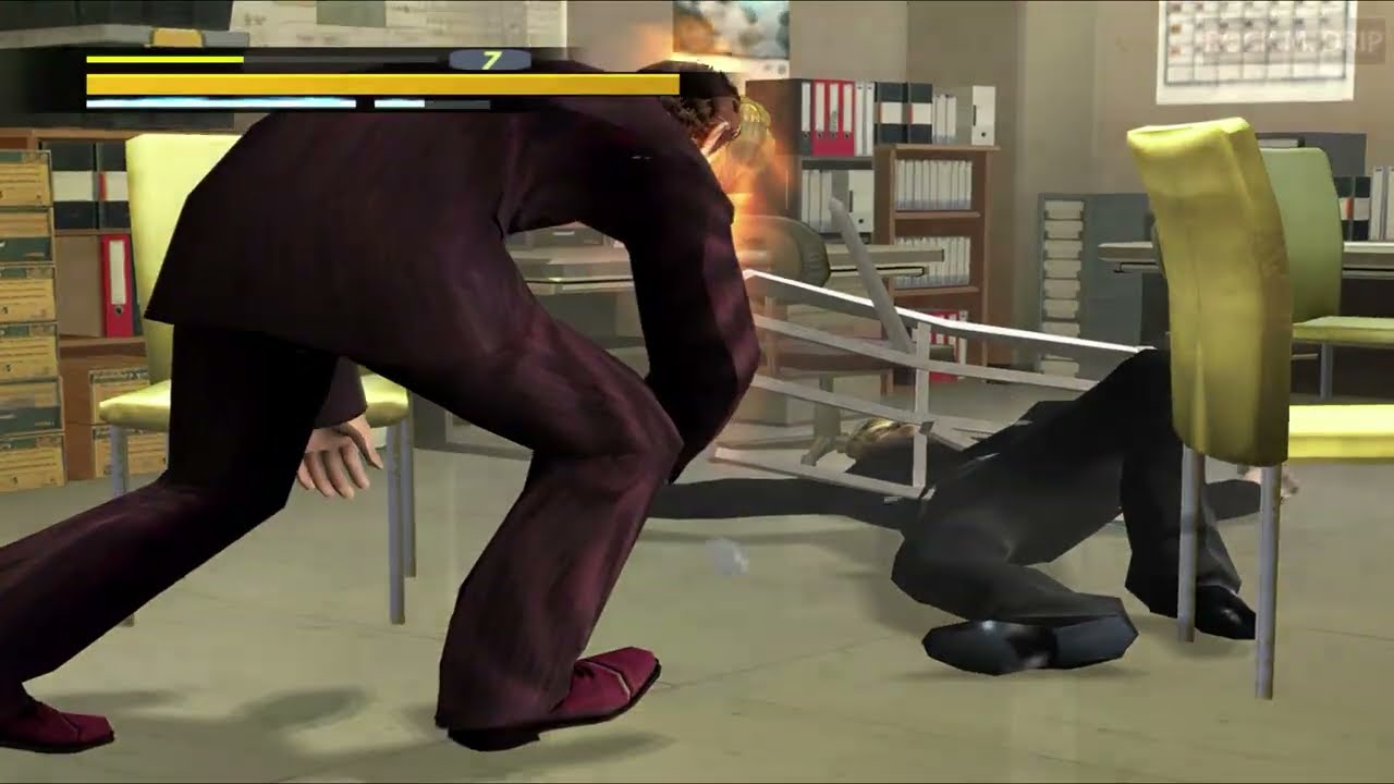 Yakuza: Retro Ties - Боссы 6 главы | Без урона | X3 | Обзор битвы