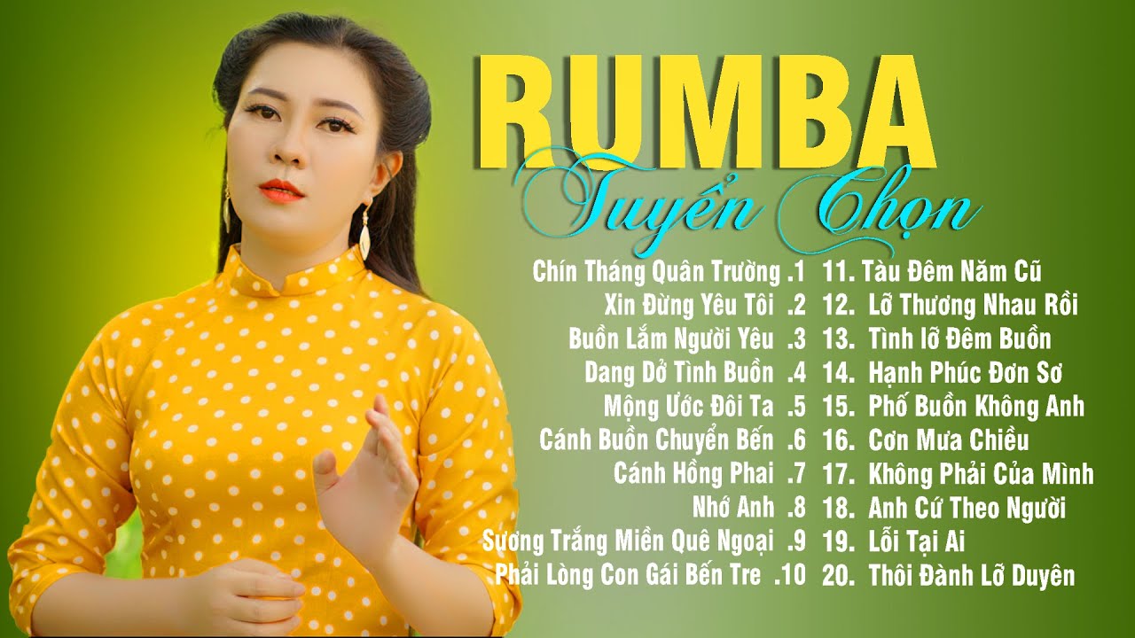 Em Nhớ Anh ► Cơn Mưa Chiều | Rumba Tuyện Chọn Những Bài Hát Hay 2024 | Băng Nhi