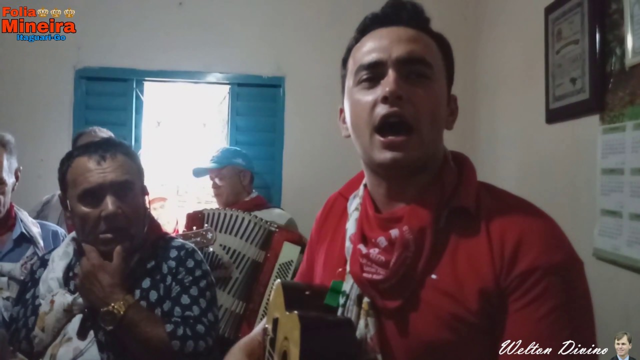 Folia de Reis Mineira de Itaguari sendo embaixada por Lucas Ferreira 25/12/2018