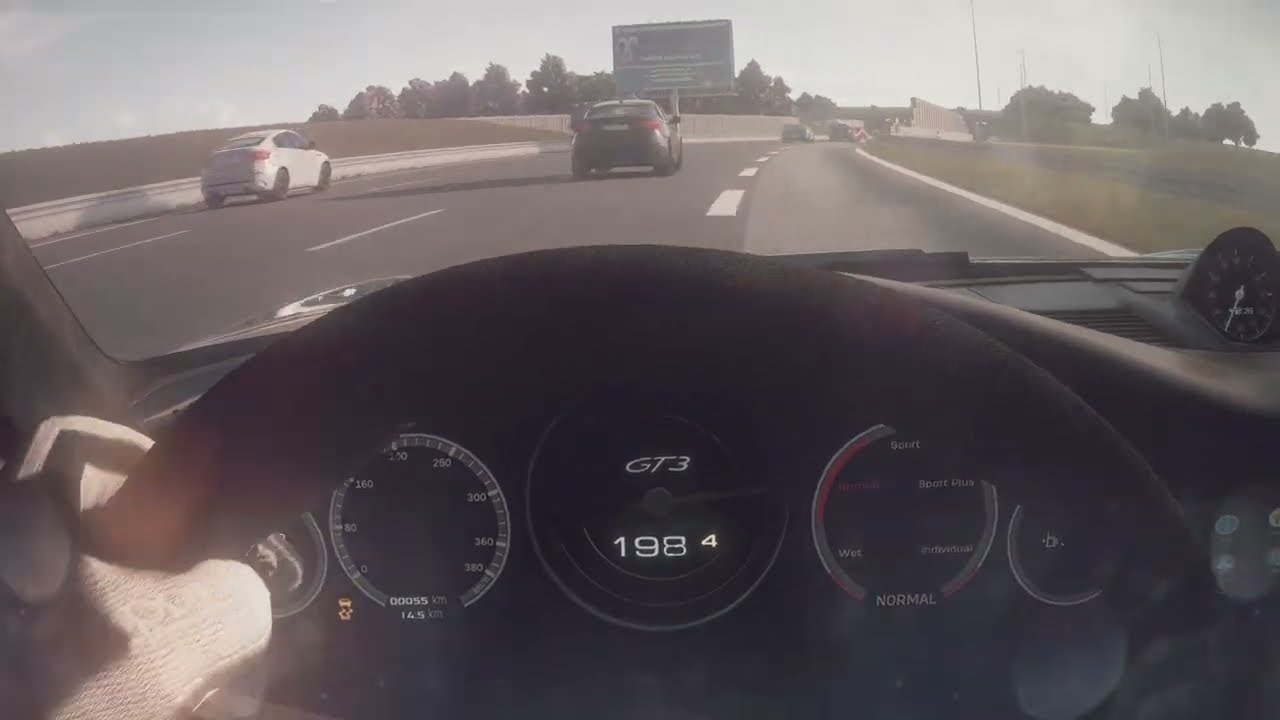 DANGEROUS Porsche 911 GT3 992 Top Speed Run on German Autobahn