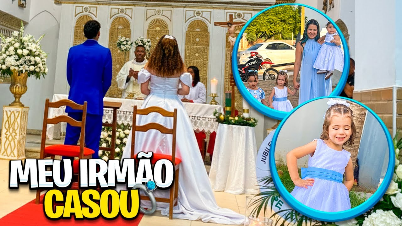 MEU IRMÃOZINHO CASOU!!!