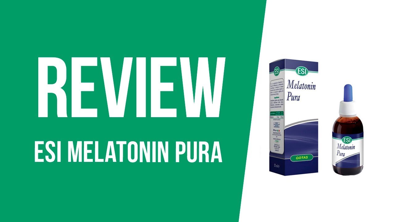 ¿No puedes dormirte? Atención a la REVIEW de las gotas Esi Melatonin Pura | DosFarma