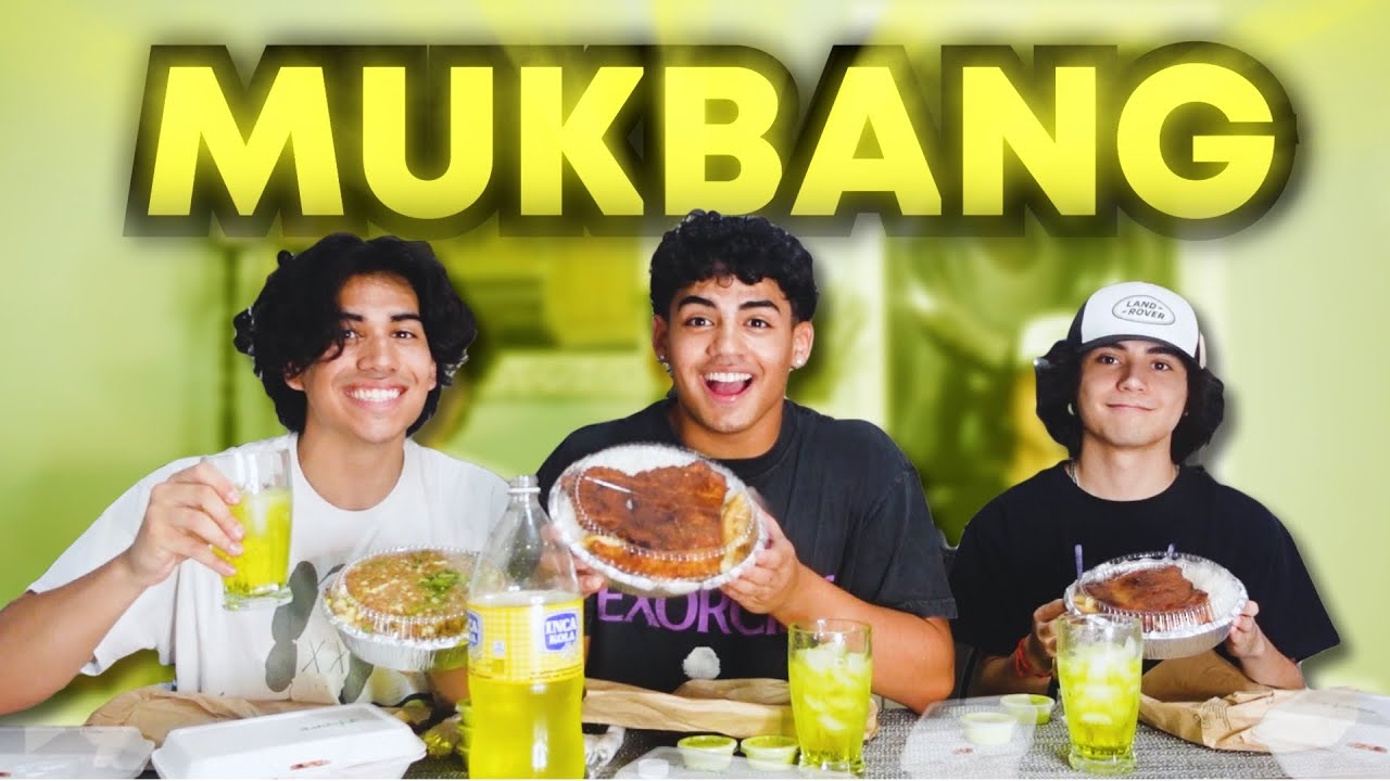 ARE WE A TRIO AGAIN???  MUKBANG W JERSEY TRIO