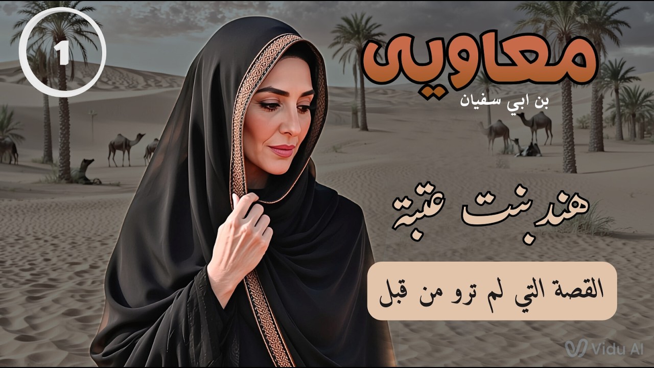 معاوية بن ابي سفيان القصة الكاملة التي لم ترو من قبل  الجزء الاول هند بنت عتبة