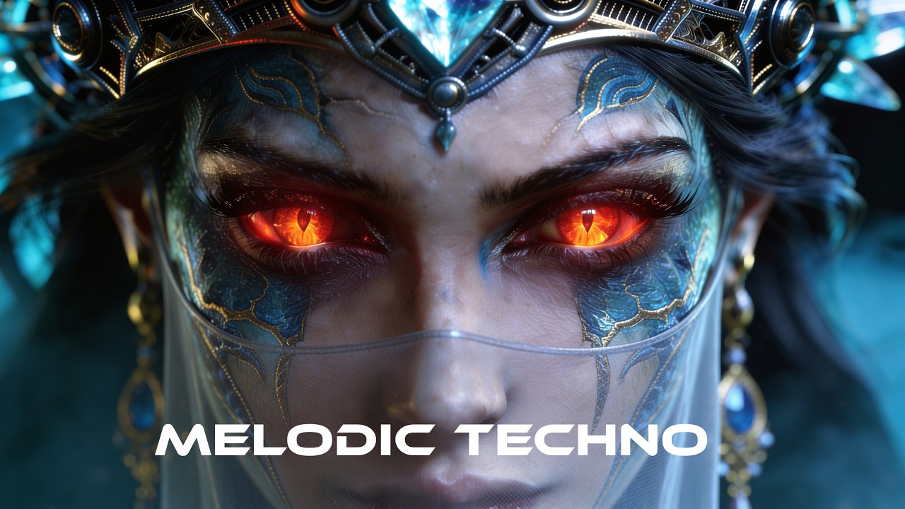 Melodic Techno (Anyma / Tale Of Us Style) | Hypnotic Mystic Blue Flame Mix [4K]