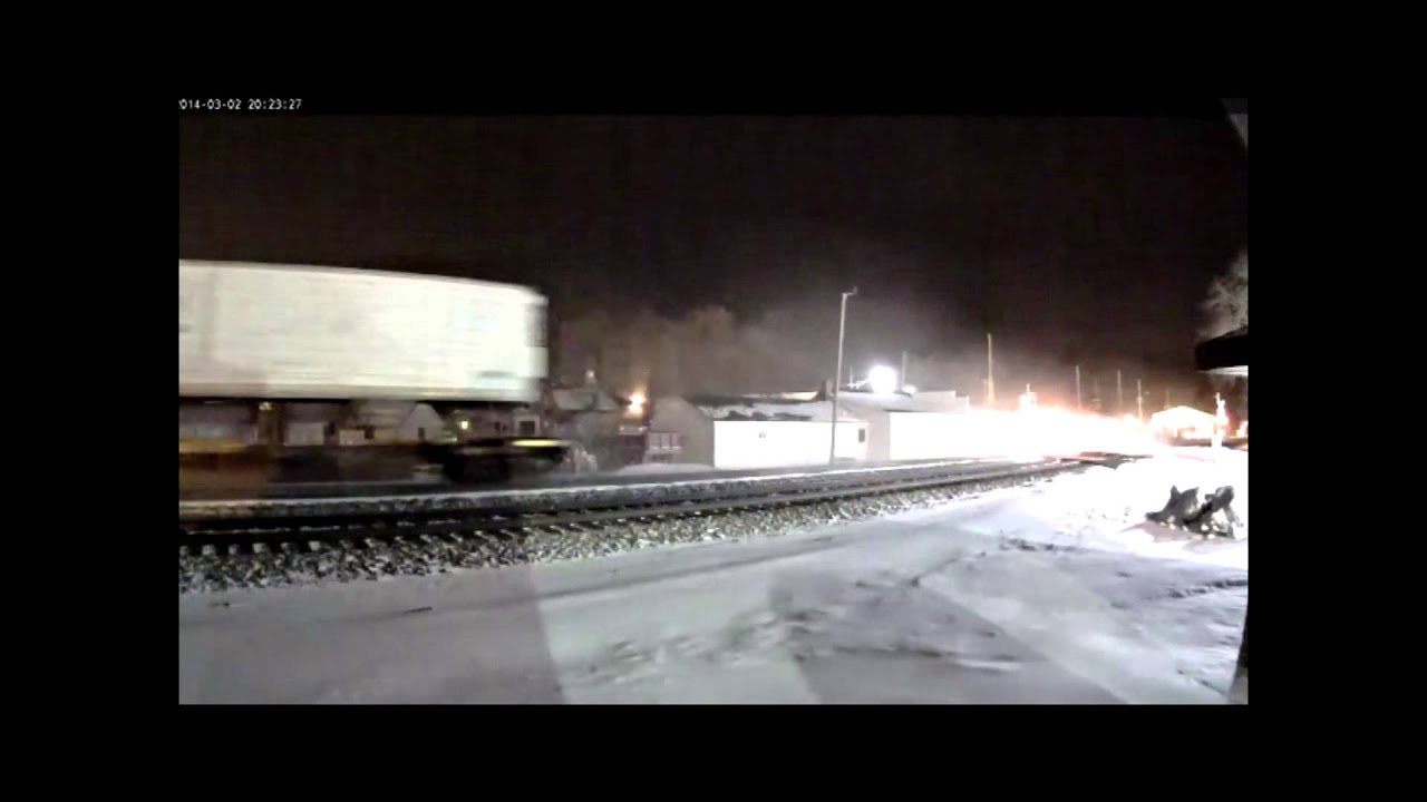 Railstream Railcam Series #1- Coal City, IL (3/2/2014)