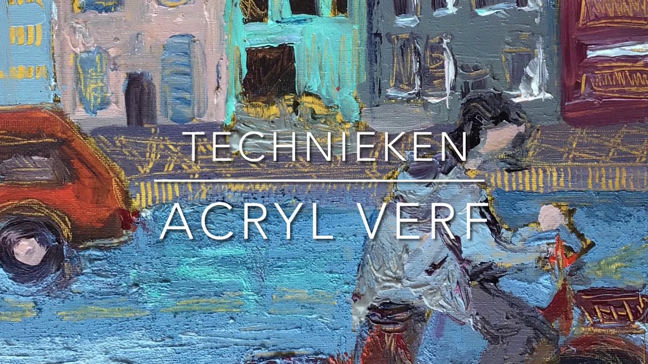 schildertechnieken: met krassen en zand werken in acrylverf, schilderen voor beginners @lidameines
