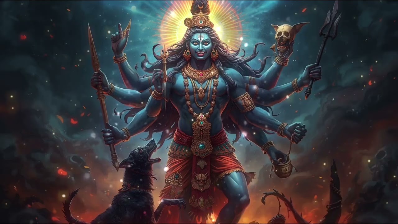 Bhairava Raksha Kavach🕉️Ashta Bhairava Mantra for Protection from Negativity &Remove Evil Eye & Fear