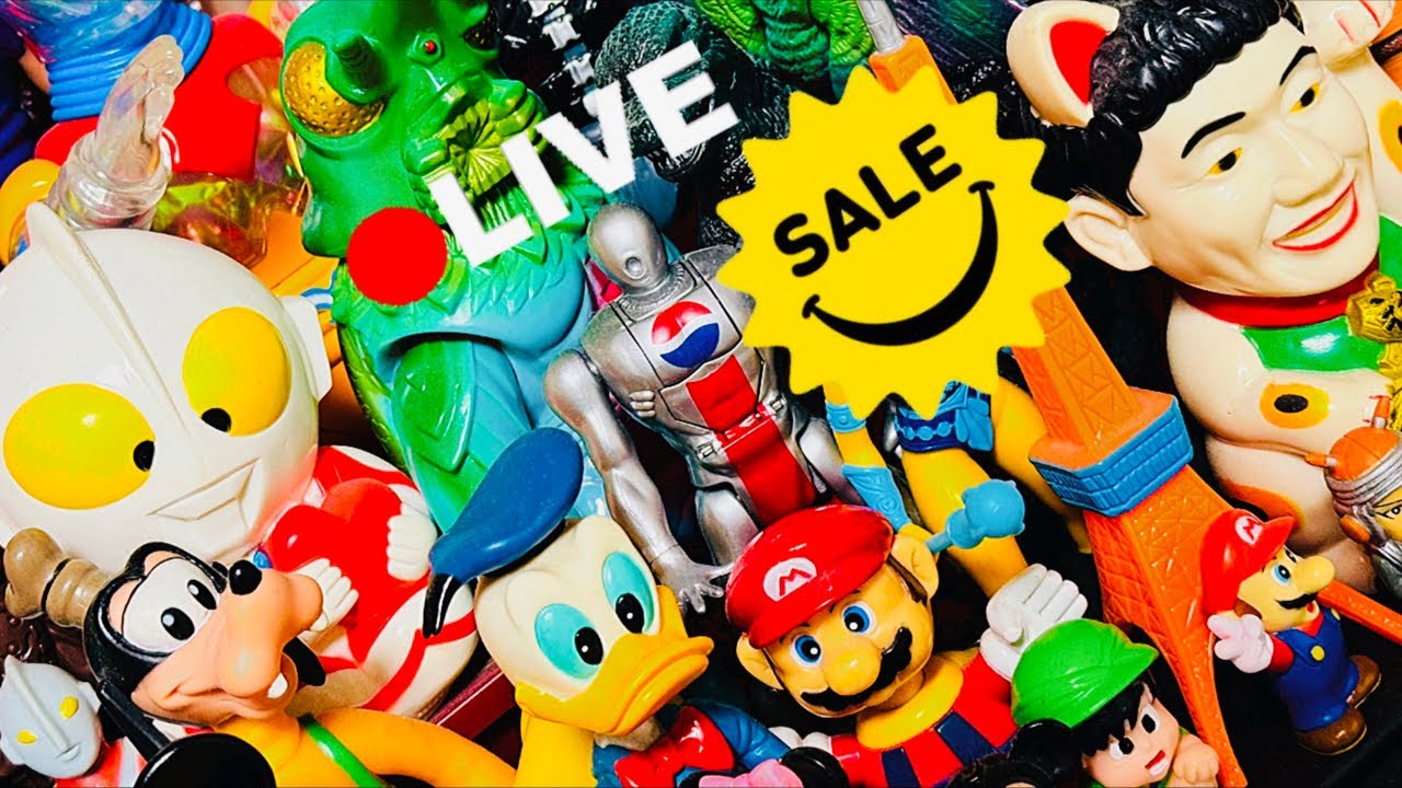 JAPAN’S BEST TOYS & JUNK 🔴 LIVE CLAIM SALE