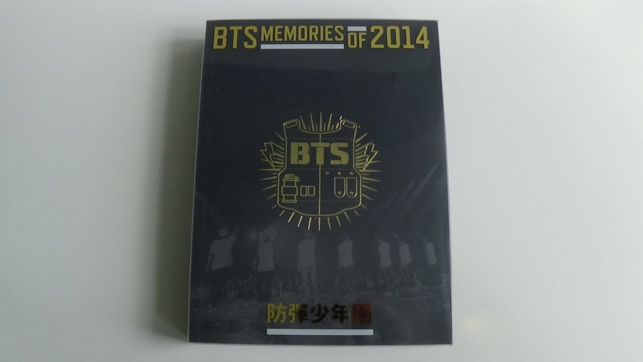 Unboxing BTS (Bangtan Boys) 방탄소년단 MEMORIES OF 2014 DVD