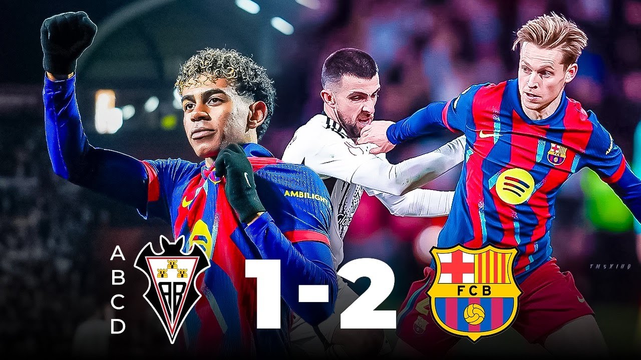 Lamine Yamal VENGE le Real Madrid et élimine Albacete (1-2)