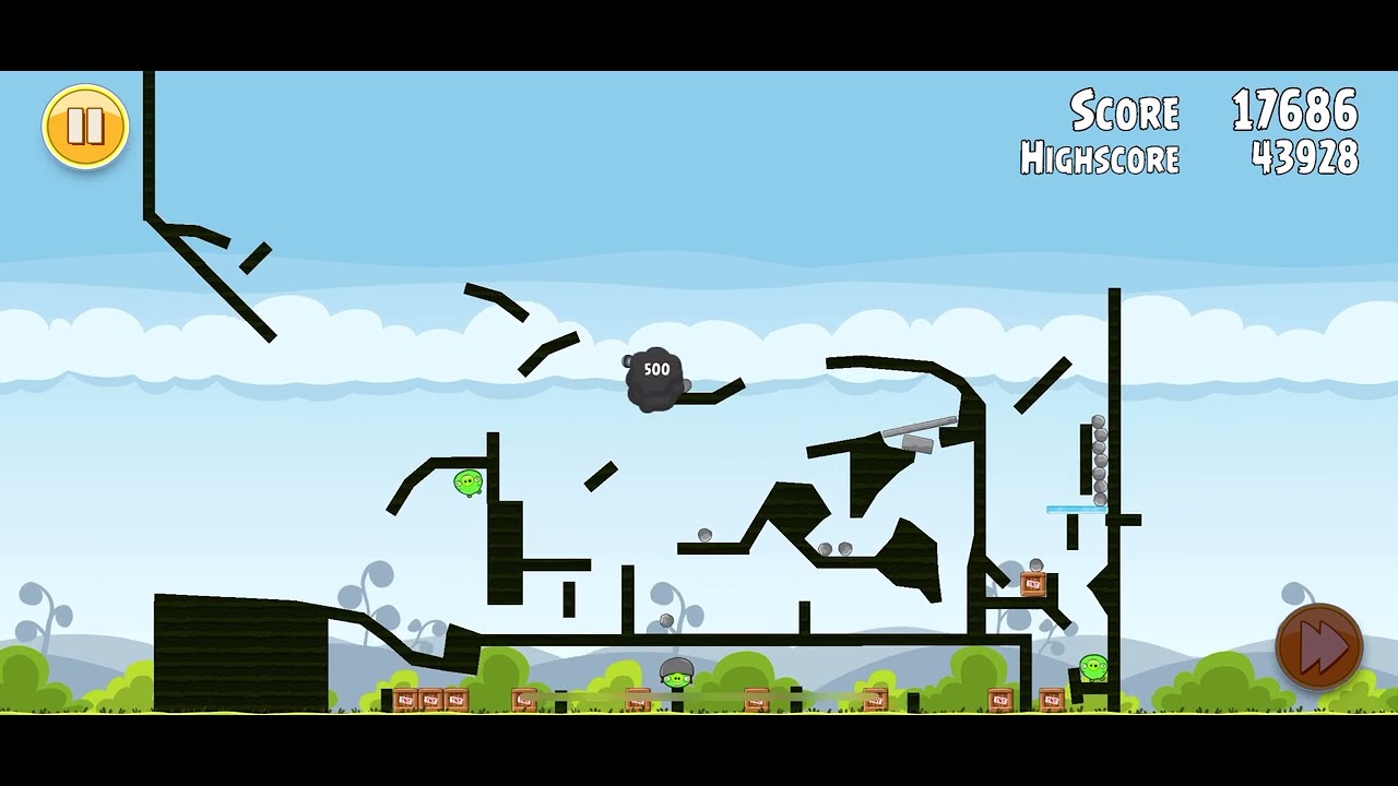 Rovio Classics: Angry Birds: Mighty Eagle and some Golden Eggs I got showcase gameplay