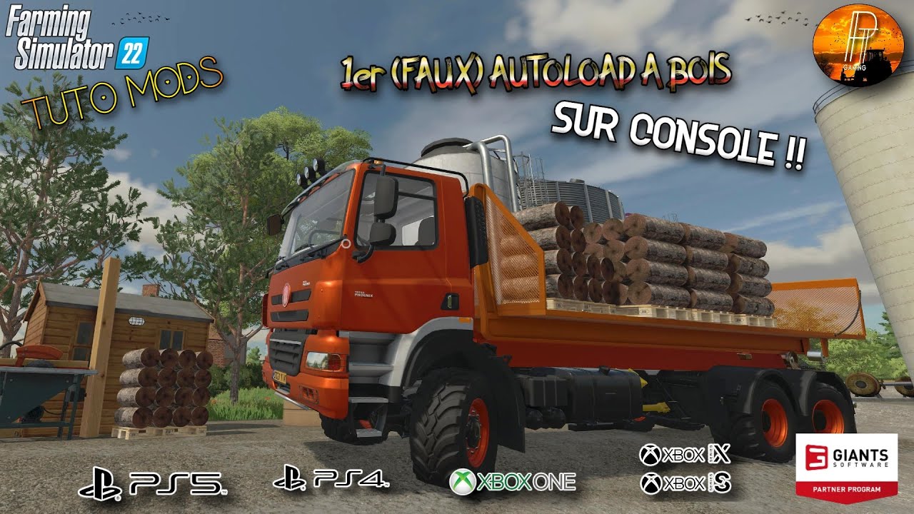 [TUTO MODS FS22] 1er (FAUX) AUTOLOAD A BOIS SUR CONSOLE!!  [FARMING  SIMULATOR 22]