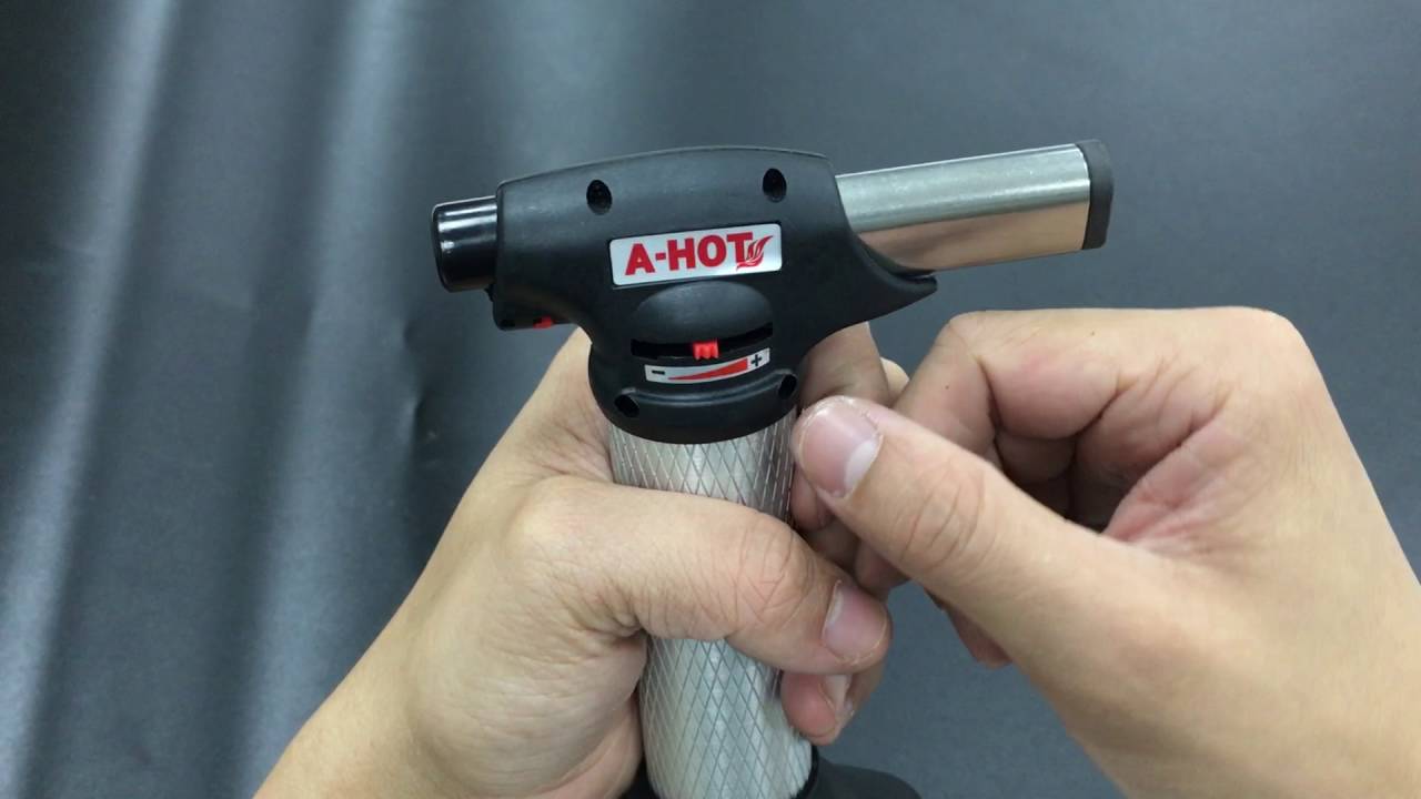 A-HOT Gas Micro Kitchen Cigar Torch AH-2070 demonstration